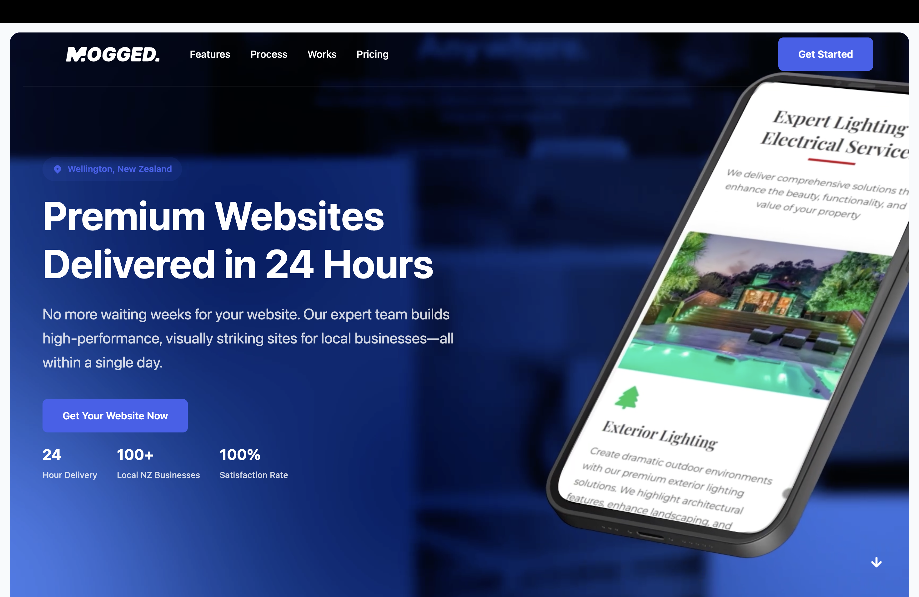 Mogged Digital Agency Website